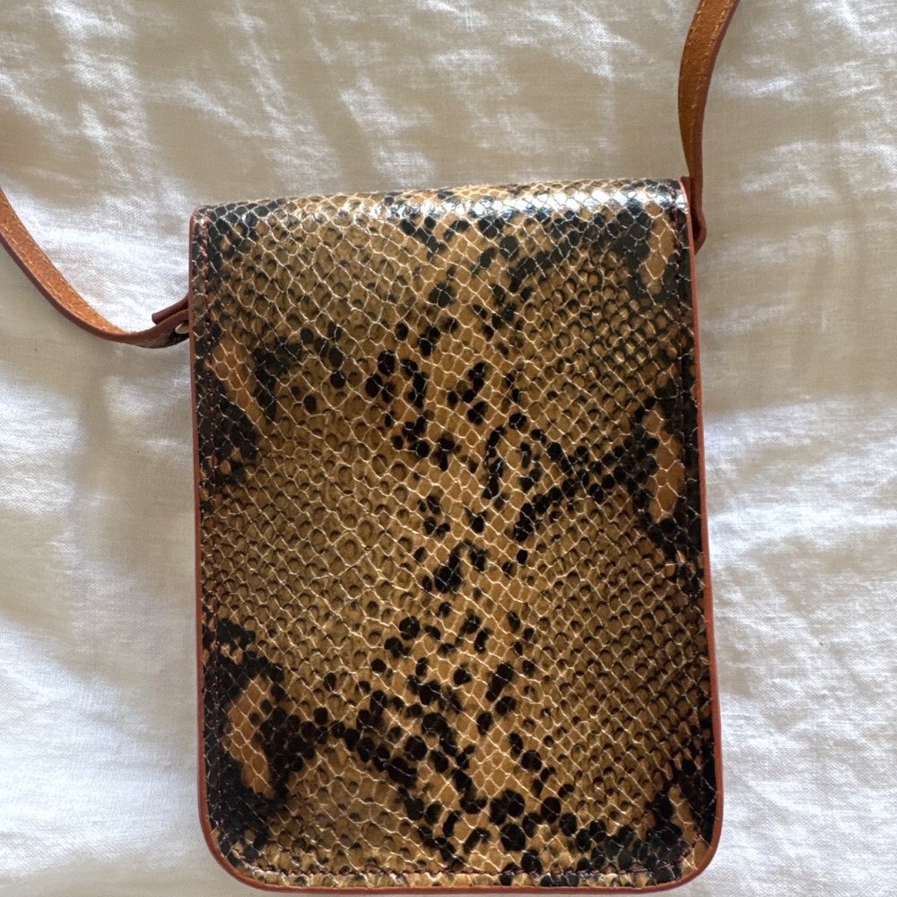 Nordstrom Snake Python Crossbody Bag - image 5